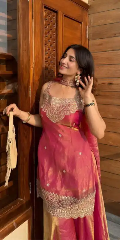 NF 1284 Rust Fandy Silk Salwar Suit with Embroidery Work. Wedding, Party, Festive, Events Now at just ₹1999. Delivery 4-6 Working Days. Shop now. | Jump Suits, Salwar suit, Designer Suits, Casual Suits, Creative suits, Palazzo Suits, Party Wear Suits, Patiala Suits, Straight Suits
