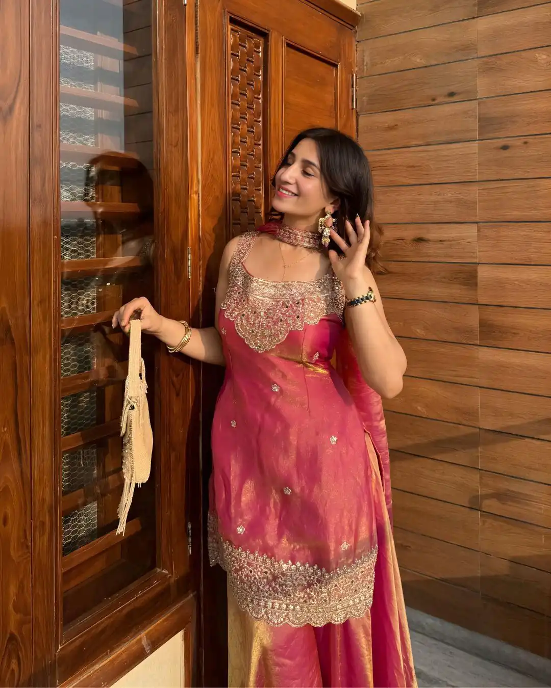 NF 1284 Rust Fandy Silk Salwar Suit with Embroidery Work. Wedding, Party, Festive, Events Now at just ₹1999. Delivery 4-6 Working Days. Shop now. | Jump Suits, Salwar suit, Designer Suits, Casual Suits, Creative suits, Palazzo Suits, Party Wear Suits, Patiala Suits, Straight Suits