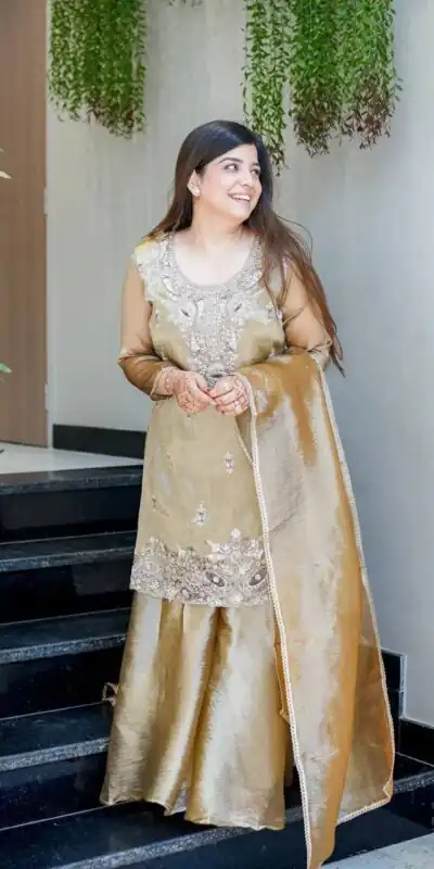DC 114 Chiku Fandy Satin Salwar Suit with Embroidery Work & Lace Work. Exclusive Offer ₹1899. Delivery 4-6 Working Days. Shop now. | Jump Suits, Salwar suit, Designer Suits, Casual Suits, Creative suits, Palazzo Suits, Party Wear Suits, Patiala Suits, Straight Suits