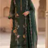 FC 1220 Green Crunchy Salwar Suit with Embroidery Work. Wedding, Party, Festive, Events Grab it for ₹2149. Delivery 4-6 Working Days. Shop now. | Jump Suits, Salwar suit, Designer Suits, Casual Suits, Creative suits, Palazzo Suits, Party Wear Suits, Patiala Suits, Straight Suits