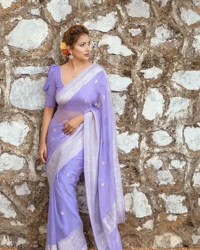 KPR 120 Lavender Soft Lilan Slab Saree Perfect for Wedding, Party, Lohri, Durga Puja, Pongal – . Get it for ₹1349. Delivery 4-6 Working Days. Shop now. | Sarees, Bollywood Sarees, Creative Sarees, Designer Sarees, Embroidered Sarees, Ethnic Saree, Modern Digital sarees, Party Wear Sarees