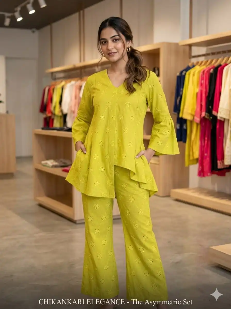 LG 2111 Lime Yellow Cotton Salwar Suit with Embroidery Work. Introductory Price ₹1999. Delivery 4-6 Working Days. Shop now. | Jump Suits, Salwar suit, Designer Suits, Casual Suits, Creative suits, Palazzo Suits, Party Wear Suits, Patiala Suits, Straight Suits