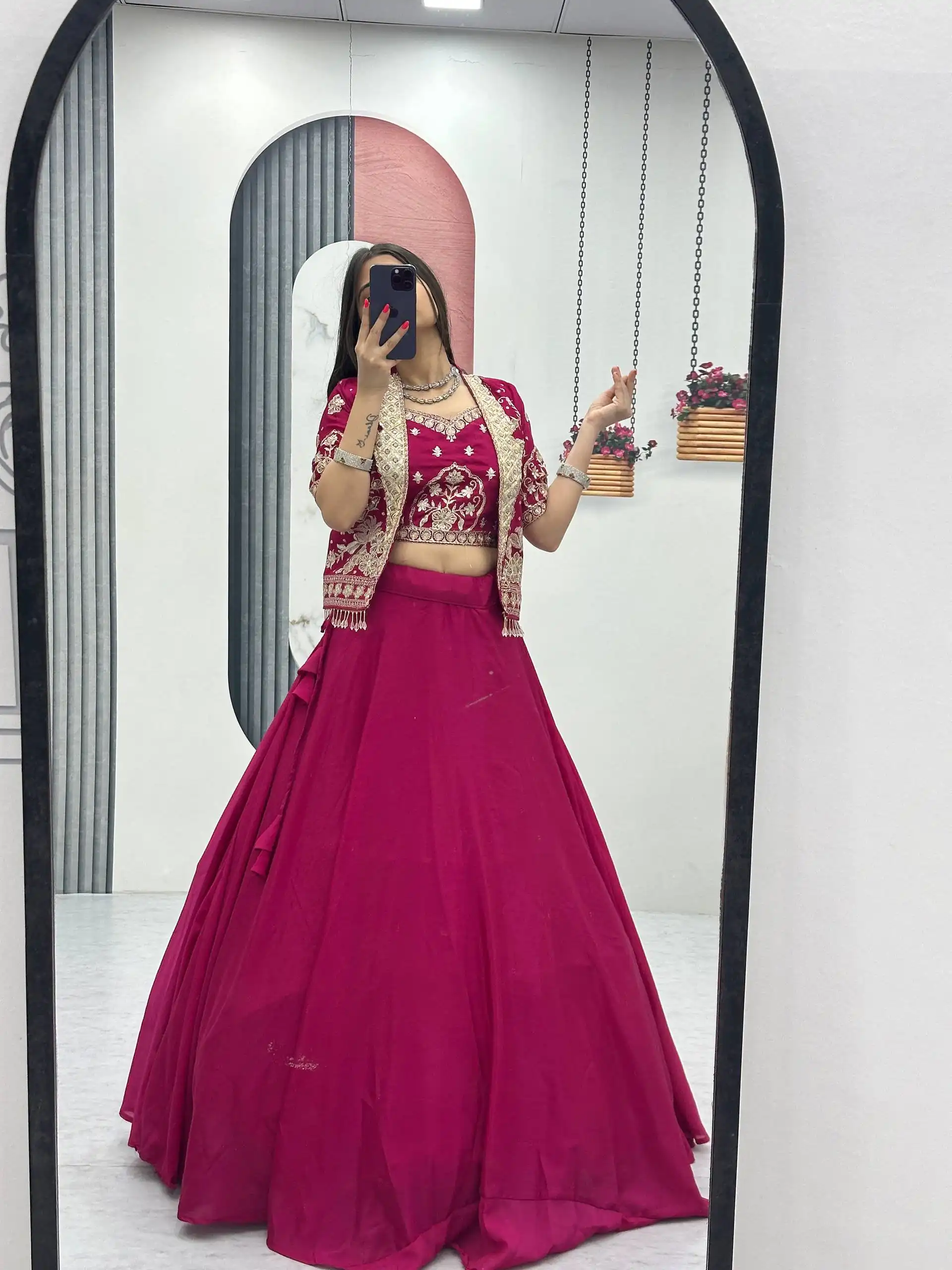 PC 566 Pink Color Chinon silk Lehenga Choli with Cut Work. Special Online Price ₹2649. Delivery 4-6 Working Days. Shop now. | Lehenga, Bollywood Lehenga, Creative Lehenga, Designer Lehenga, Embroidered Lehenga, Party Wear Lehenga