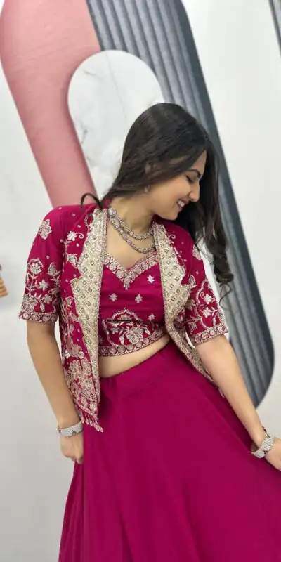 PC 566 Pink Color Chinon silk Lehenga Choli with Cut Work. Special Online Price ₹2649. Delivery 4-6 Working Days. Shop now. | Lehenga, Bollywood Lehenga, Creative Lehenga, Designer Lehenga, Embroidered Lehenga, Party Wear Lehenga