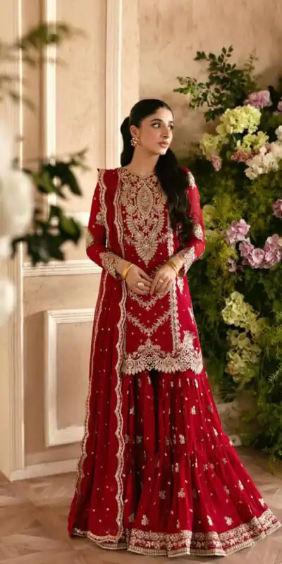 RTC 6032 Red Faux Georgette Salwar Suit Perfect for Wedding, Party, Family Gatherings, Sangeet, Housewarming – . Affordable Price ₹2549. Days | Jump Suits, Salwar suit, Designer Suits, Casual Suits, Creative suits, Palazzo Suits, Party Wear Suits, Patiala Suits, Straight Suits