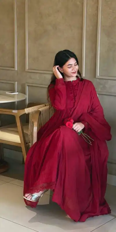 VLM 337 Red Roman Silk Gown Perfect for Wedding, Party, Ethnic Day, Haldi, Diwali – . Festive Deal ₹2099. Delivery 4-6 Working Days. Shop now. | Gowns, Bollywood Gowns, Creative Gowns, Designer Gowns, Embroidered Gowns, Party Wear Gowns