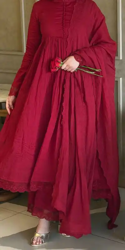 VLM 337 Red Roman Silk Gown Perfect for Wedding, Party, Ethnic Day, Haldi, Diwali – . Festive Deal ₹2099. Delivery 4-6 Working Days. Shop now. | Gowns, Bollywood Gowns, Creative Gowns, Designer Gowns, Embroidered Gowns, Party Wear Gowns