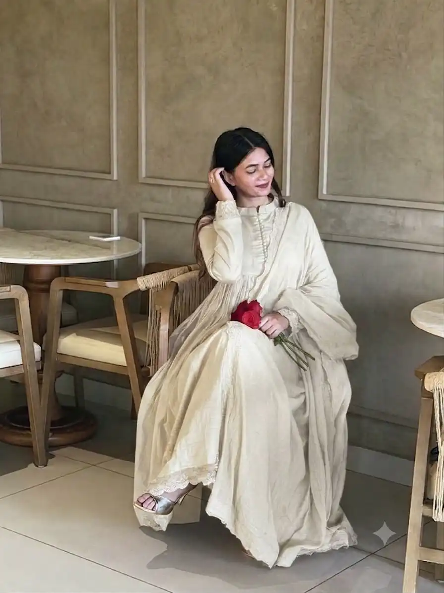 VLM 337 White Roman Silk Gown Perfect for Wedding, Party, Ethnic Day, Haldi, Diwali – . Festive Deal ₹2099. Delivery 4-6 Working Days. Shop now. | Gowns, Bollywood Gowns, Creative Gowns, Designer Gowns, Embroidered Gowns, Party Wear Gowns