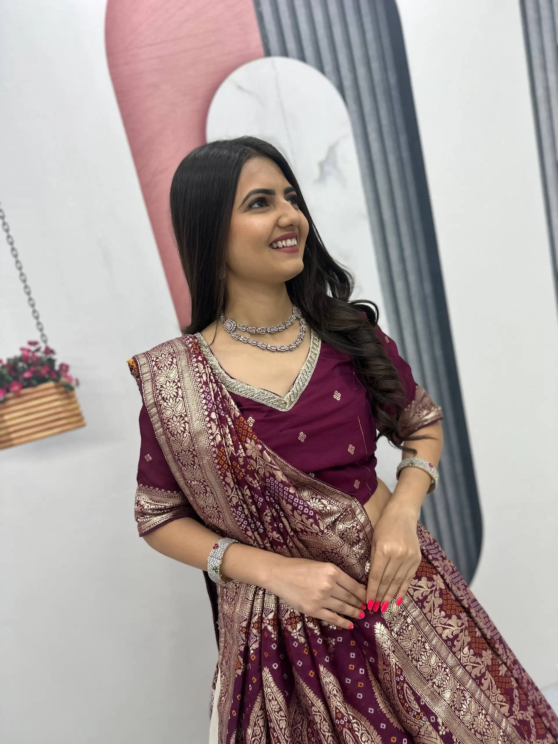 PC 560 Wine in Jacquard Silk Designer Work Lehenga Choli . Introductory Price ₹3249. Delivery 4-6 Working Days. Shop now. | Lehenga, Bollywood Lehenga, Creative Lehenga, Designer Lehenga, Embroidered Lehenga, Party Wear Lehenga