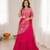 BB 75 Pink Color French Crape Saree with Embroidery Work. Wedding, Party, Festive, Online Best Price ₹2399. Delivery 4-6 Working Days. Shop now. | Sarees, Bollywood Sarees, Creative Sarees, Designer Sarees, Embroidered Sarees, Ethnic Saree, Modern Digital sarees, Party Wear Sarees