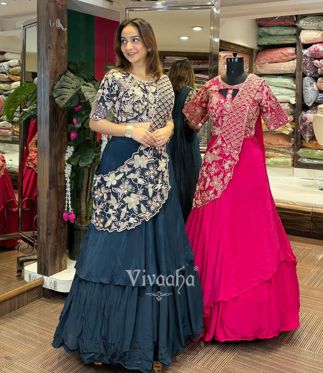 BB 75 Nay Blue Color French Crape Saree with Embroidery Work. Wedding, Party, Festive, Online Best Price ₹2399. Delivery 4-6 Working Days. Shop now. | Sarees, Bollywood Sarees, Creative Sarees, Designer Sarees, Embroidered Sarees, Ethnic Saree, Modern Digital sarees, Party Wear Sarees