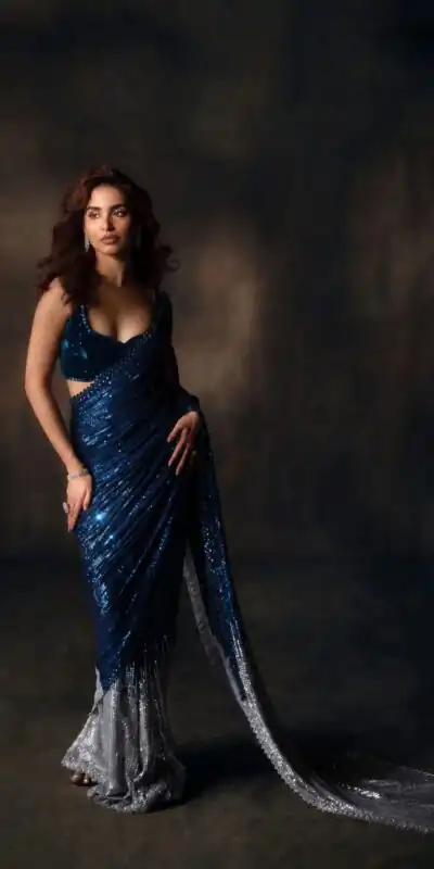 JR 636 Blue Color Georgette Saree with Embroidery Work & Lace Work. Special Price ₹1899. Delivery 4-6 Working Days. Shop now. | Sarees, Bollywood Sarees, Creative Sarees, Designer Sarees, Embroidered Sarees, Ethnic Saree, Modern Digital sarees, Party Wear Sarees