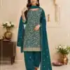 FC 3114 Blue Blooming Fox Georgette Salwar Suit with Embroidery Work. Exclusive Offer ₹2499. Delivery 4-6 Working Days. Shop now. | Jump Suits, Salwar suit, Designer Suits, Casual Suits, Creative suits, Palazzo Suits, Party Wear Suits, Patiala Suits, Straight Suits