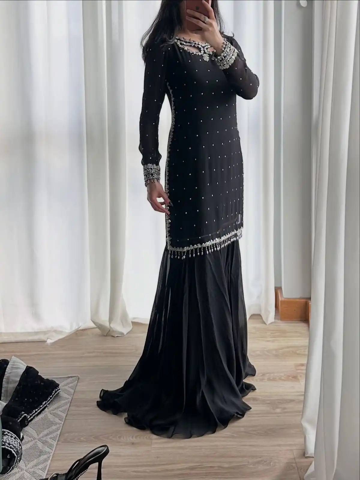SRK 5353 Black Faux Georgette Salwar Suit Perfect for Wedding, Party, Family Gatherings, Sangeet, Housewarming – . Affordable Price ₹1949. Days | Jump Suits, Salwar suit, Designer Suits, Casual Suits, Creative suits, Palazzo Suits, Party Wear Suits, Patiala Suits, Straight Suits