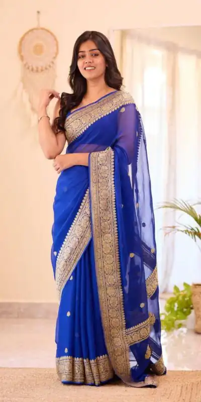 KPR 255 Blue Soft Lilan Slab Saree Perfect for Wedding, Party, Lohri, Durga Puja, Pongal – . Get it for ₹1349. Delivery 4-6 Working Days. Shop now. | Sarees, Bollywood Sarees, Creative Sarees, Designer Sarees, Embroidered Sarees, Ethnic Saree, Modern Digital sarees, Party Wear Sarees