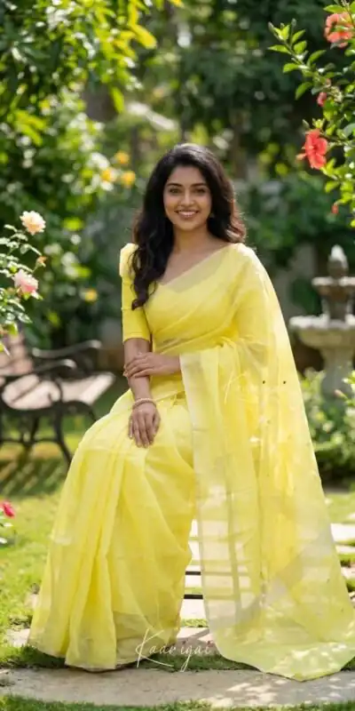 KP 6050 Lime Yellow Soft Lilan Slab Saree Perfect for Wedding, Party, Lohri, Durga Puja, Pongal – . Get it for ₹1299. Delivery 4-6 Working Days. Shop now. | Sarees, Bollywood Sarees, Creative Sarees, Designer Sarees, Embroidered Sarees, Ethnic Saree, Modern Digital sarees, Party Wear Sarees