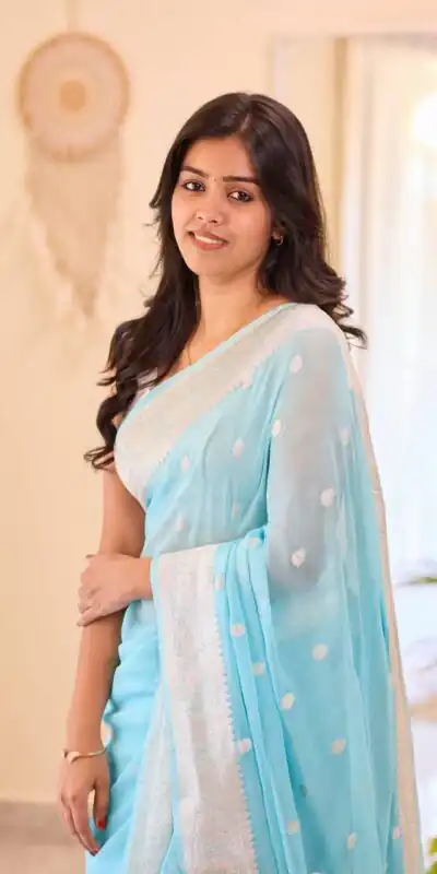 KPR 255 Sky Blue Soft Lilan Slab Saree Perfect for Wedding, Party, Lohri, Durga Puja, Pongal – . Get it for ₹1349. Delivery 4-6 Working Days. Shop now. | Sarees, Bollywood Sarees, Creative Sarees, Designer Sarees, Embroidered Sarees, Ethnic Saree, Modern Digital sarees, Party Wear Sarees