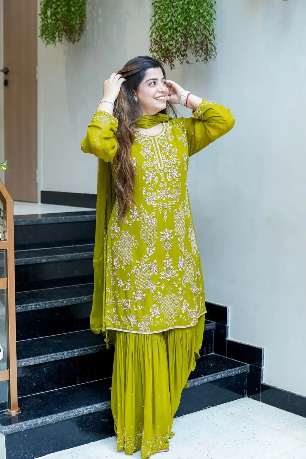 JF 027 Green in Faux Georgette Mirror Embroidery Work Salwar Suit . Best Price ₹1949. Delivery 4-6 Working Days. Shop now. | Jump Suits, Salwar suit, Designer Suits, Casual Suits, Creative suits, Palazzo Suits, Party Wear Suits, Patiala Suits, Straight Suits