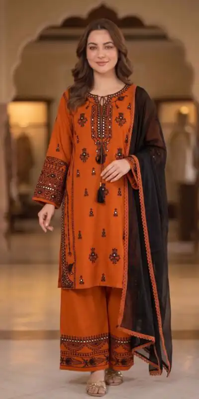 BE 465 Orange in Faux Georgette Mirror Embroidery Work Salwar Suit . Best Price ₹1999. Delivery 4-6 Working Days. Shop now. | Jump Suits, Salwar suit, Designer Suits, Casual Suits, Creative suits, Palazzo Suits, Party Wear Suits, Patiala Suits, Straight Suits