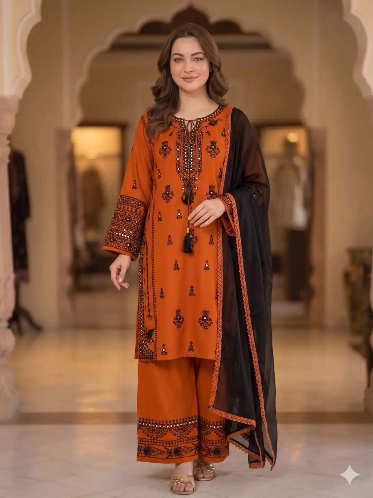 BE 465 Orange in Faux Georgette Mirror Embroidery Work Salwar Suit . Best Price ₹1999. Delivery 4-6 Working Days. Shop now. | Jump Suits, Salwar suit, Designer Suits, Casual Suits, Creative suits, Palazzo Suits, Party Wear Suits, Patiala Suits, Straight Suits
