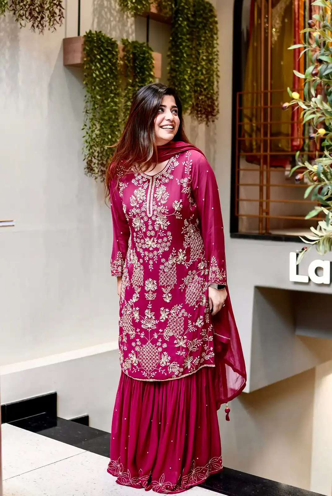 JF 027 Pink in Faux Georgette Mirror Embroidery Work Salwar Suit . Best Price ₹1949. Delivery 4-6 Working Days. Shop now. | Jump Suits, Salwar suit, Designer Suits, Casual Suits, Creative suits, Palazzo Suits, Party Wear Suits, Patiala Suits, Straight Suits