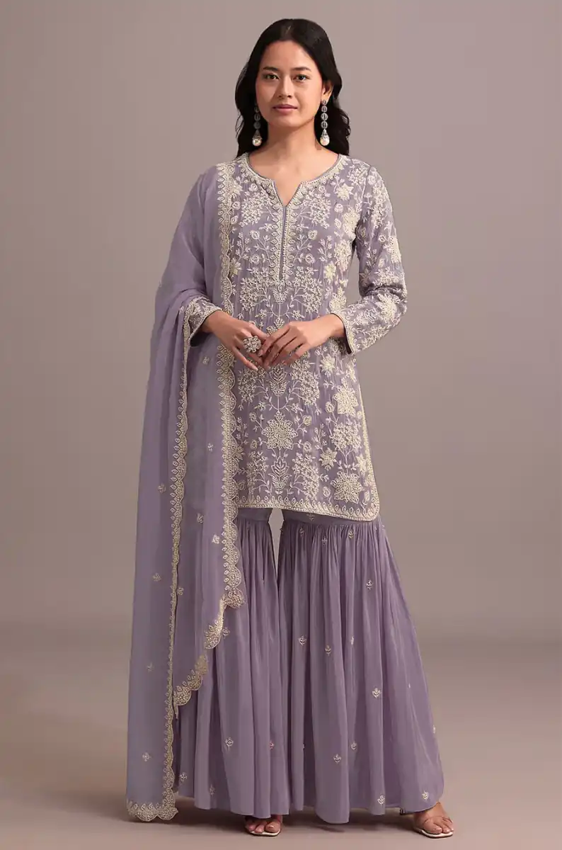 FC 703 Purple in Georgette Embroidery Work & Lace Work Salwar Suit . Festive Deal ₹2549. Delivery 4-6 Working Days. Shop now. | Jump Suits, Salwar suit, Designer Suits, Casual Suits, Creative suits, Palazzo Suits, Party Wear Suits, Patiala Suits, Straight Suits