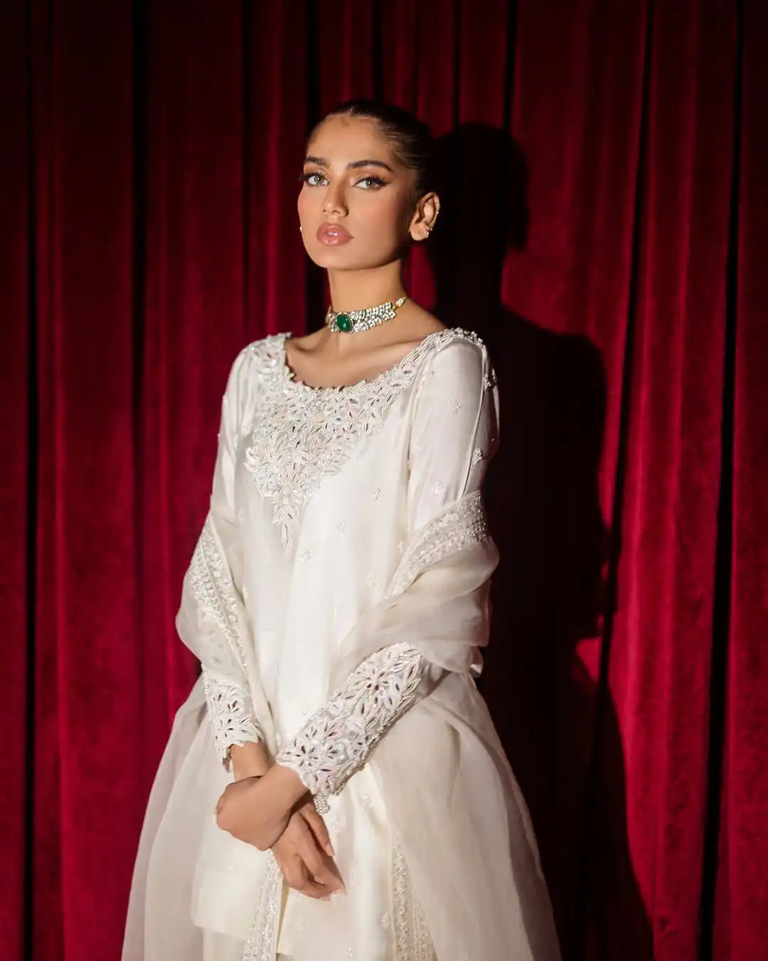LG 2075 White Color Roman Silk Salwar Suit with Embroidery Work. Available at ₹2499 only. Delivery 4-6 Working Days. Shop now. | Jump Suits, Salwar suit, Designer Suits, Casual Suits, Creative suits, Palazzo Suits, Party Wear Suits, Patiala Suits, Straight Suits