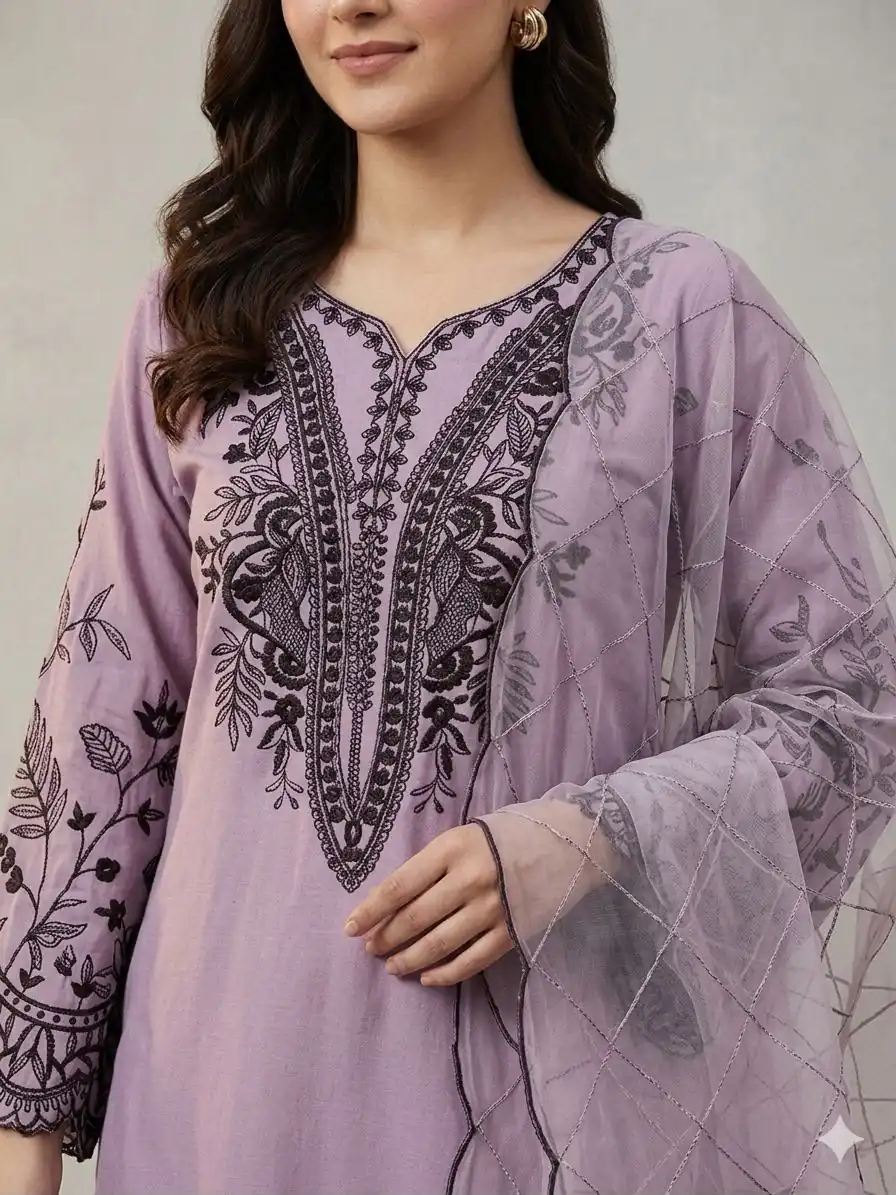 LG 2101 Purple Color Mal Cotton Embroidery Work Salwar Suit . Wedding, Party, Festive, Events, Get it for ₹2099. Delivery 4-6 Working Days. Shop now. | Jump Suits, Salwar suit, Designer Suits, Casual Suits, Creative suits, Palazzo Suits, Party Wear Suits, Patiala Suits, Straight Suits