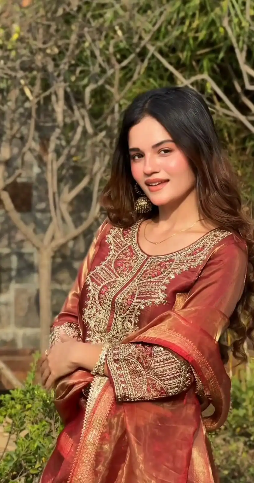 NF 1285 Rust Fandy Silk Salwar Suit with Lace Work & Embroidery Work. Introductory Price ₹2149. Delivery 4-6 Working Days. Shop now. | Jump Suits, Salwar suit, Designer Suits, Casual Suits, Creative suits, Palazzo Suits, Party Wear Suits, Patiala Suits, Straight Suits