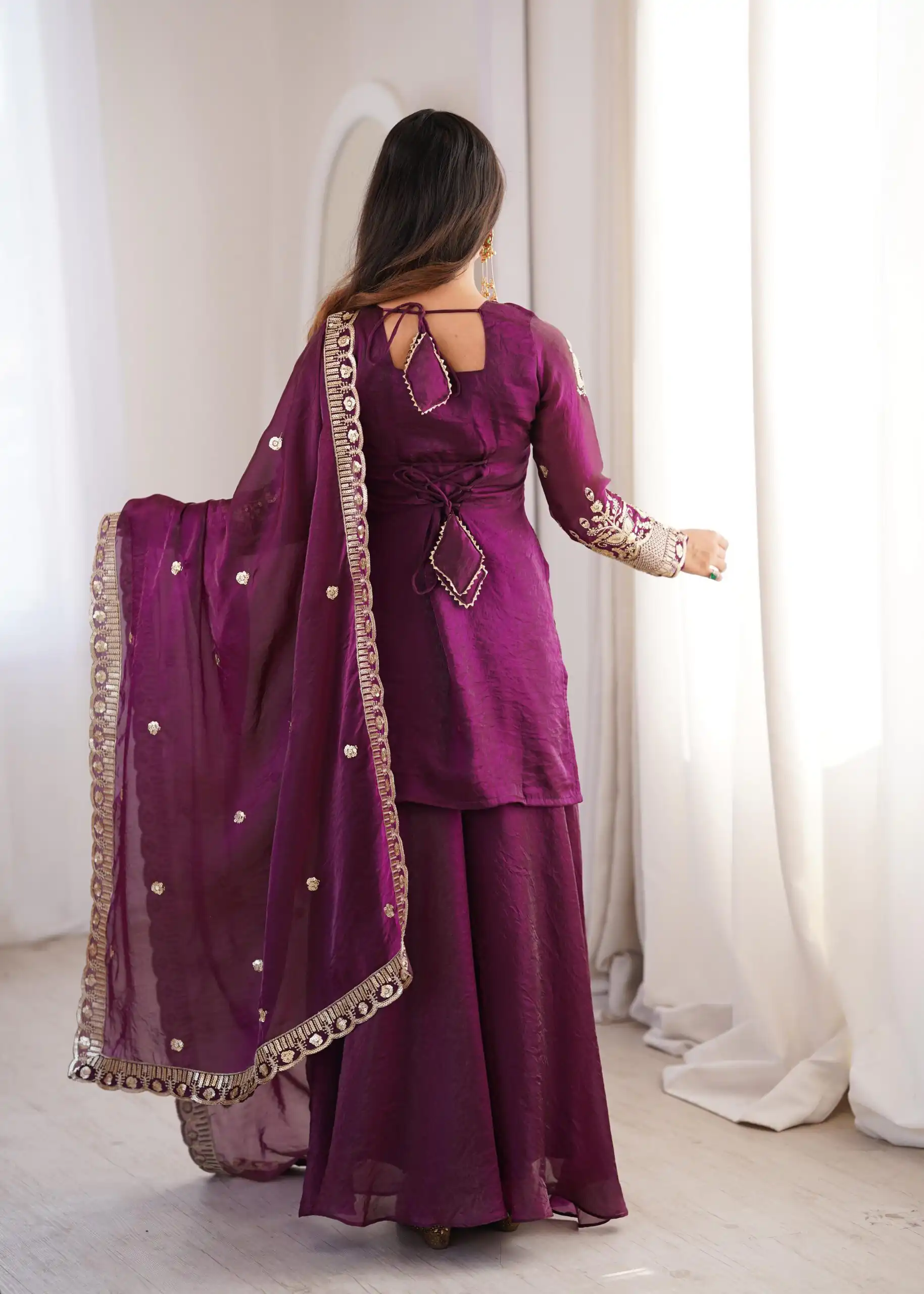 ZSR 3168 Wine Color Fendy Silk With Embroidery Work Salwar Suit. Get it for ₹2149. Delivery 4-6 Working Days. Online Shop now. | Jump Suits, Salwar suit, Designer Suits, Casual Suits, Creative suits, Palazzo Suits, Party Wear Suits, Patiala Suits, Straight Suits
