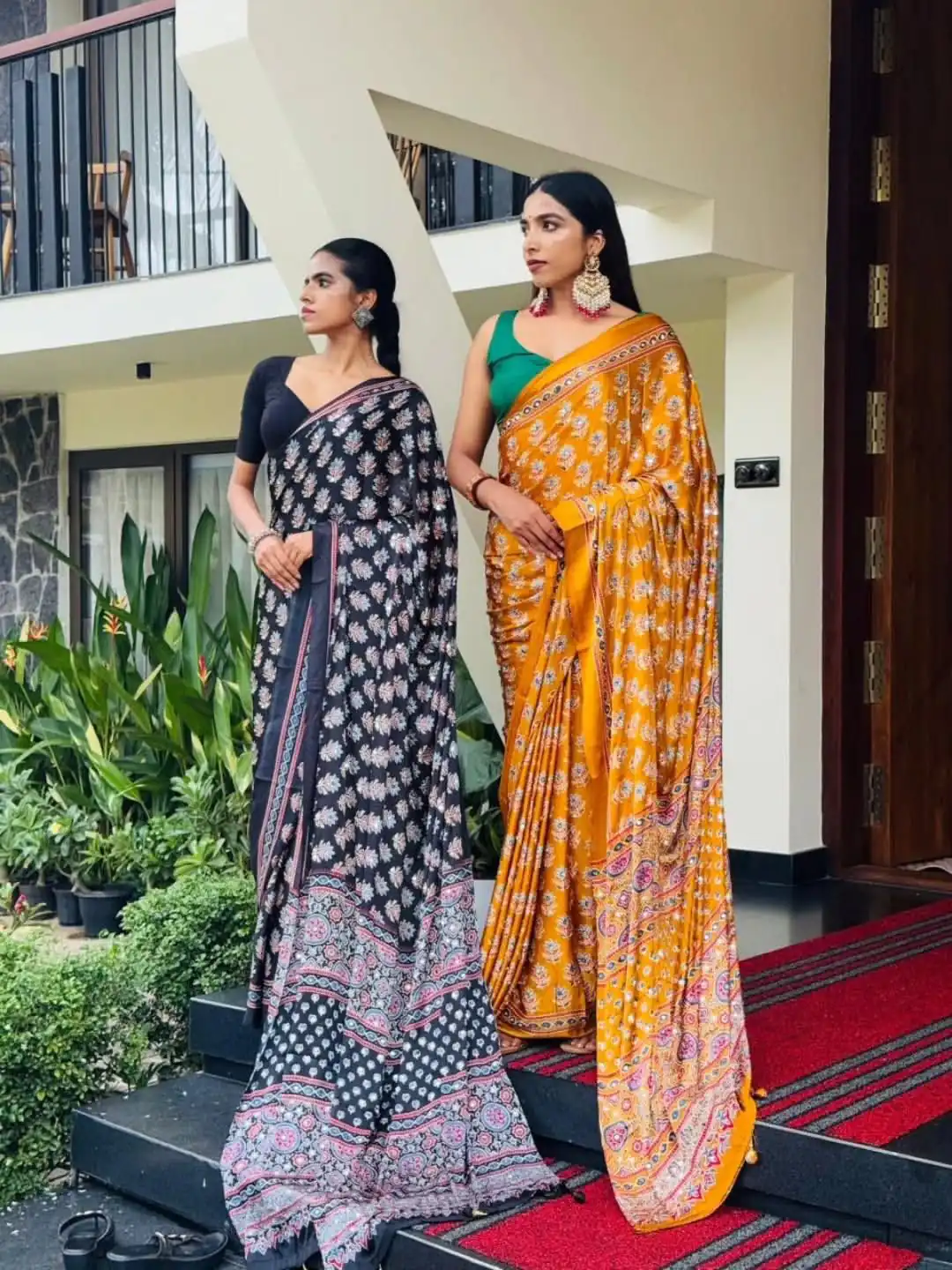 NC 5603 Yellow Color Satin Crap Saree with Mirror Work. Introductory Price ₹1799. Delivery Online 4-6 Working Days. Shop now. | Sarees, Bollywood Sarees, Creative Sarees, Designer Sarees, Embroidered Sarees, Ethnic Saree, Modern Digital sarees, Party Wear Sarees