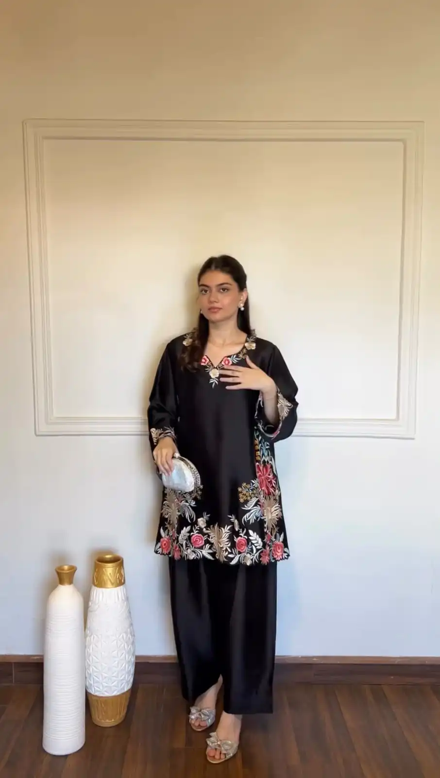 KD 1618 Black Rayon Satin Salwar Suit with Thread Embroidery. Affordable Price ₹1999. Delivery 4-6 Working Days. Shop now. | Jump Suits, Salwar suit, Designer Suits, Casual Suits, Creative suits, Palazzo Suits, Party Wear Suits, Patiala Suits, Straight Suits