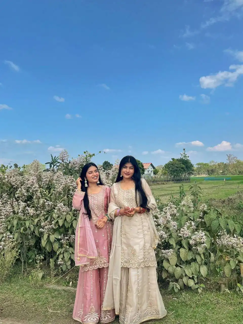 ZB 5066 Peach Zimmy Cho Salwar Suit Perfect for Wedding, Party, Baisakhi, Ganesh Chaturthi, Family – . Special Price ₹2149. Delivery 4-6 Working Days | Jump Suits, Salwar suit, Designer Suits, Casual Suits, Creative suits, Palazzo Suits, Party Wear Suits, Patiala Suits, Straight Suits