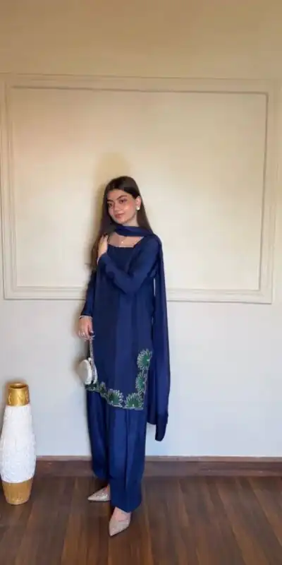 KD 1620 Blue American Silk Salwar Suit Perfect for Wedding, Party, Onam, Family Gatherings, Baisakhi – . Affordable Price ₹1849. Delivery 4-6 Working Days | Jump Suits, Salwar suit, Designer Suits, Casual Suits, Creative suits, Palazzo Suits, Party Wear Suits, Patiala Suits, Straight Suits