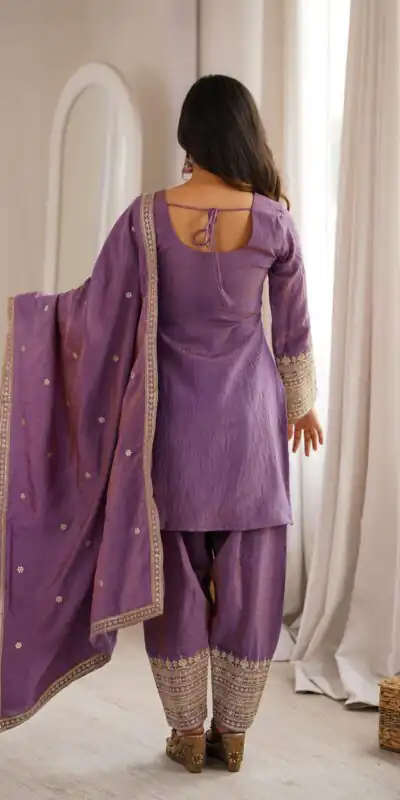 KB 303 Onion Vichitra Silk Salwar Suit with Embroidery Work. Wedding, Party, Festive, Events, Grab it for ₹2049. Delivery 4-6 Working Days. Shop now. | Jump Suits, Salwar suit, Designer Suits, Casual Suits, Creative suits, Palazzo Suits, Party Wear Suits, Patiala Suits, Straight Suits