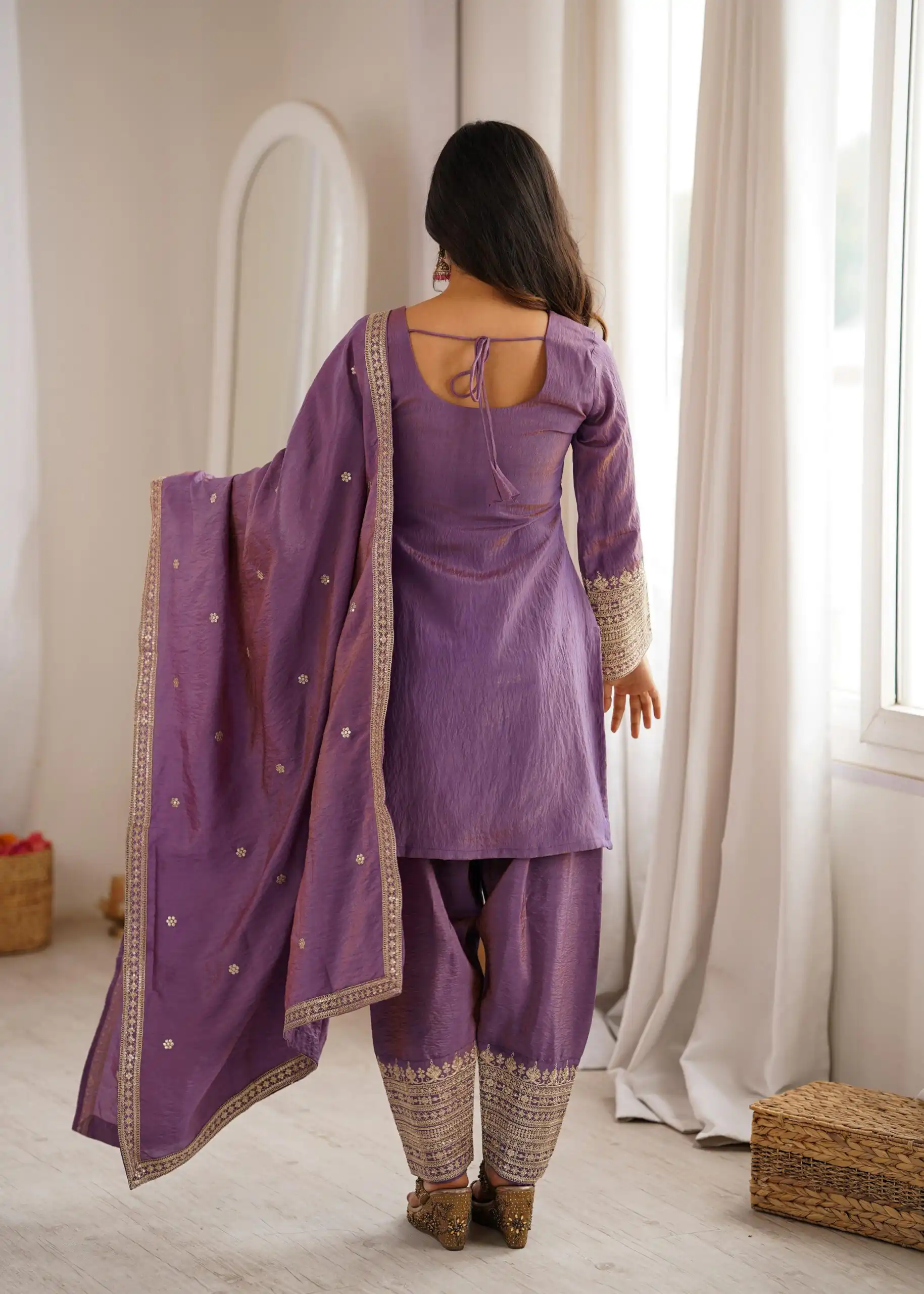 KB 303 Onion Vichitra Silk Salwar Suit with Embroidery Work. Wedding, Party, Festive, Events, Grab it for ₹2049. Delivery 4-6 Working Days. Shop now. | Jump Suits, Salwar suit, Designer Suits, Casual Suits, Creative suits, Palazzo Suits, Party Wear Suits, Patiala Suits, Straight Suits