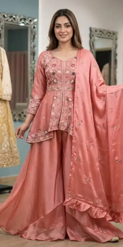 LG 2051 Peach in Rangoli Silk Embroidery Work Salwar Suit . Introductory Price ₹2549. Delivery 4-6 Working Days. Shop now. | Jump Suits, Salwar suit, Designer Suits, Casual Suits, Creative suits, Palazzo Suits, Party Wear Suits, Patiala Suits, Straight Suits
