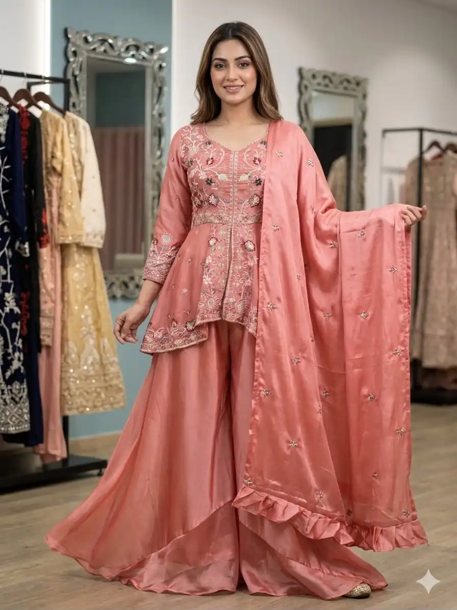 LG 2051 Peach in Rangoli Silk Embroidery Work Salwar Suit . Introductory Price ₹2549. Delivery 4-6 Working Days. Shop now. | Jump Suits, Salwar suit, Designer Suits, Casual Suits, Creative suits, Palazzo Suits, Party Wear Suits, Patiala Suits, Straight Suits