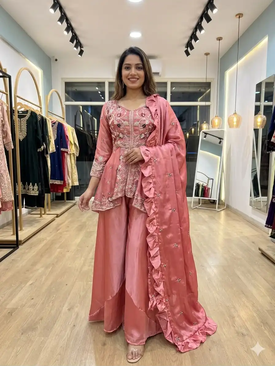 LG 2051 Peach in Rangoli Silk Embroidery Work Salwar Suit . Introductory Price ₹2549. Delivery 4-6 Working Days. Shop now. | Jump Suits, Salwar suit, Designer Suits, Casual Suits, Creative suits, Palazzo Suits, Party Wear Suits, Patiala Suits, Straight Suits