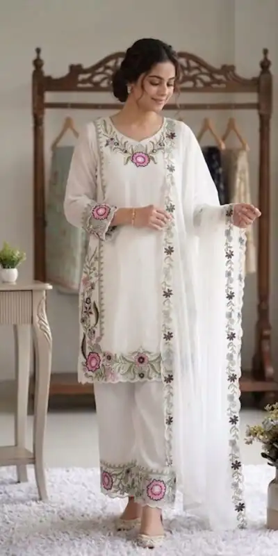 LG 2105 Pink Fox Georgette Salwar Suit With Embroidery Work. Affordable Price ₹2049. Delivery 4-6 Working Days. Shop now. | Jump Suits, Salwar suit, Designer Suits, Casual Suits, Creative suits, Palazzo Suits, Party Wear Suits, Patiala Suits, Straight Suits