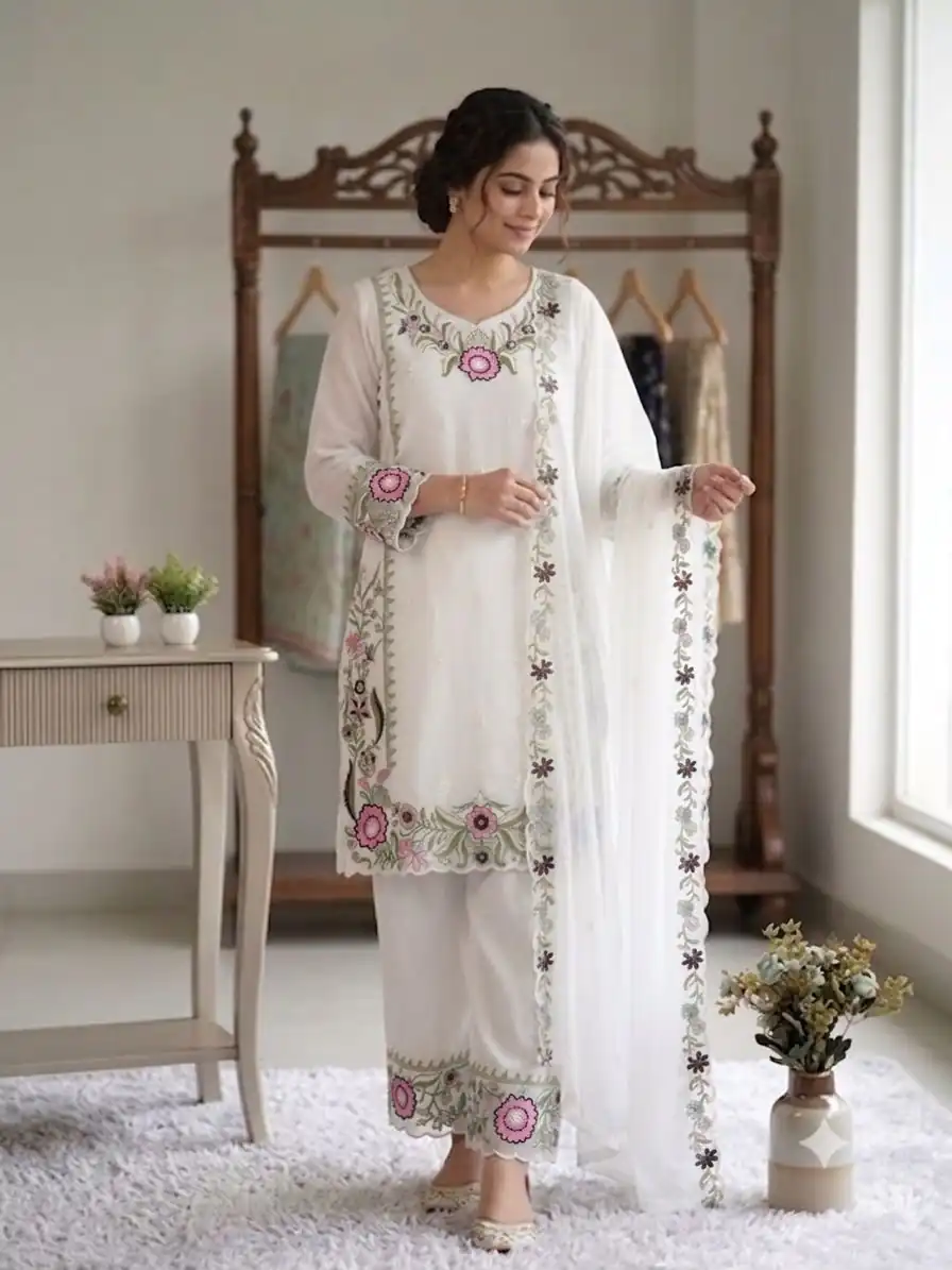 LG 2105 Pink Fox Georgette Salwar Suit With Embroidery Work. Affordable Price ₹2049. Delivery 4-6 Working Days. Shop now. | Jump Suits, Salwar suit, Designer Suits, Casual Suits, Creative suits, Palazzo Suits, Party Wear Suits, Patiala Suits, Straight Suits