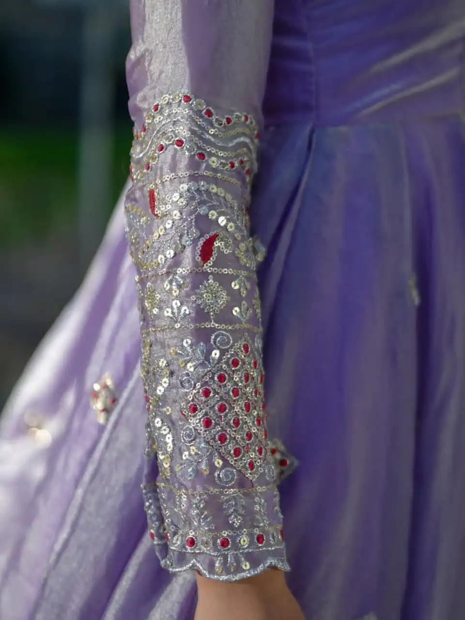 KD 1619 Lavender Color Fendy Silk Anarkali Suit with Thread Embroidery. Grab it for ₹2499. Delivery 4-6 Working Days. Shop now. | Anarkali Suits, Bollywood Anarkali, Creative-Anarkali, Designer Anarkali, Embroidered Anarkali, Party Wear Anarkali