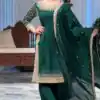 ZB 5056 Green in Color Natural Crepe Embroidery Work Salwar Suit . Wedding, Party, Festive, Events, Get it for ₹2199. Delivery 4-6 Working Days. Shop now. | Jump Suits, Salwar suit, Designer Suits, Casual Suits, Creative suits, Palazzo Suits, Party Wear Suits, Patiala Suits, Straight Suits