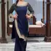 ZB 5056 Navy Blue in Natural Crepe Embroidery Work Salwar Suit . Wedding, Party, Festive, Events, Get it for ₹2199. Delivery 4-6 Working Days. Shop now. | Jump Suits, Salwar suit, Designer Suits, Casual Suits, Creative suits, Palazzo Suits, Party Wear Suits, Patiala Suits, Straight Suits