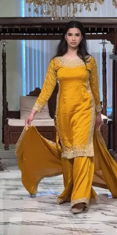 ZB 5056 Yellow in Color Natural Crepe Embroidery Work Salwar Suit . Wedding, Party, Festive, Events, Get it for ₹2199. Delivery 4-6 Working Days. Shop now. | Jump Suits, Salwar suit, Designer Suits, Casual Suits, Creative suits, Palazzo Suits, Party Wear Suits, Patiala Suits, Straight Suits