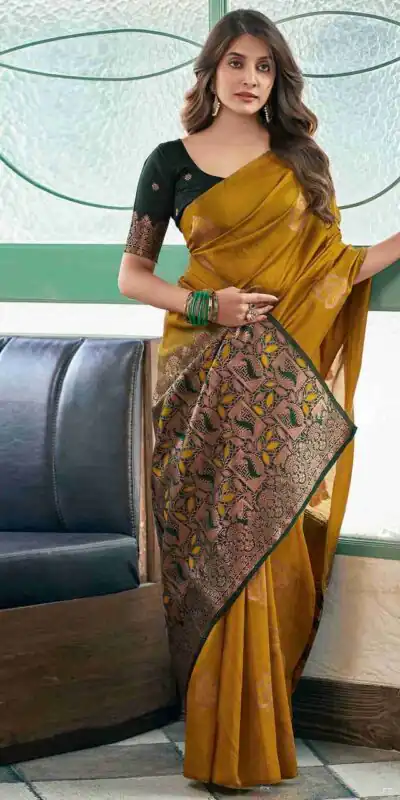 KPR 217 Mastered Soft Lichi Silk Jacquard Work Saree with Designer Work Wedding, Party, Festive, Events, Deal ₹1299. Delivery 4-6 Working Days. Shop now. | Sarees, Bollywood Sarees, Creative Sarees, Designer Sarees, Embroidered Sarees, Ethnic Saree, Modern Digital sarees, Party Wear Sarees