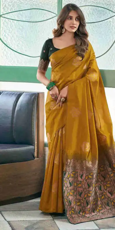 KPR 217 Mastered Soft Lichi Silk Jacquard Work Saree with Designer Work Wedding, Party, Festive, Events, Deal ₹1299. Delivery 4-6 Working Days. Shop now. | Sarees, Bollywood Sarees, Creative Sarees, Designer Sarees, Embroidered Sarees, Ethnic Saree, Modern Digital sarees, Party Wear Sarees