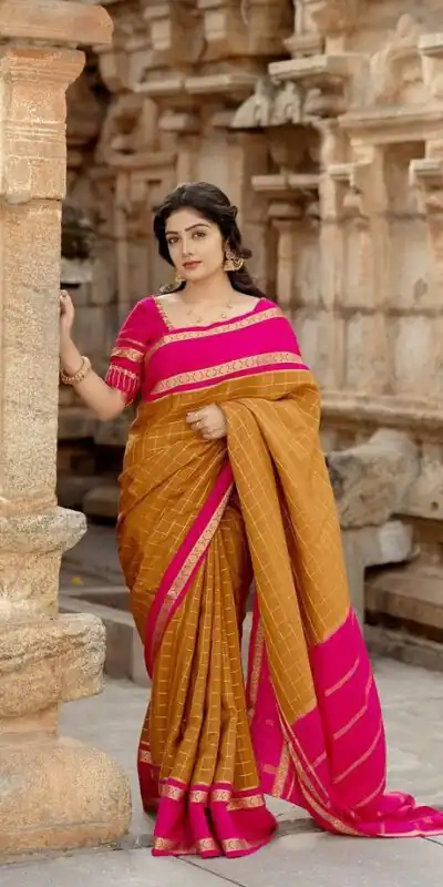 KPR 287 Mustered Color Yellow Soft Lichi Silk Saree with Jacquard Work. Best Price ₹1449. Delivery 4-6 Working Days. Shop now. | Sarees, Bollywood Sarees, Creative Sarees, Designer Sarees, Embroidered Sarees, Ethnic Saree, Modern Digital sarees, Party Wear Sarees