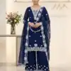 LG 2119 Navy Blue in Georgette Work Embroidery Work & Sequins Work Salwar Suit . Grab it for ₹1999. Delivery 4-6 Working Days. Shop now. | Jump Suits, Salwar suit, Designer Suits, Casual Suits, Creative suits, Palazzo Suits, Party Wear Suits, Patiala Suits, Straight Suits