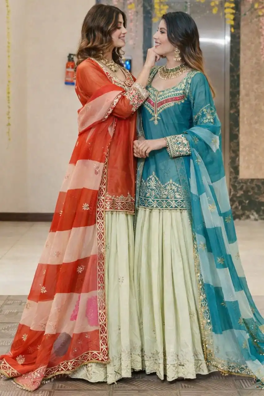 ZC 8008 Orange in Fandy Silk Sequins Work & Embroidery Work Lehenga Choli . Introductory Price ₹2499. Delivery 4-6 Working Days. Shop now. | Lehenga, Bollywood Lehenga, Creative Lehenga, Designer Lehenga, Embroidered Lehenga, Party Wear Lehenga